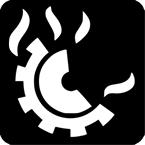 Class D Fire Square Symbol